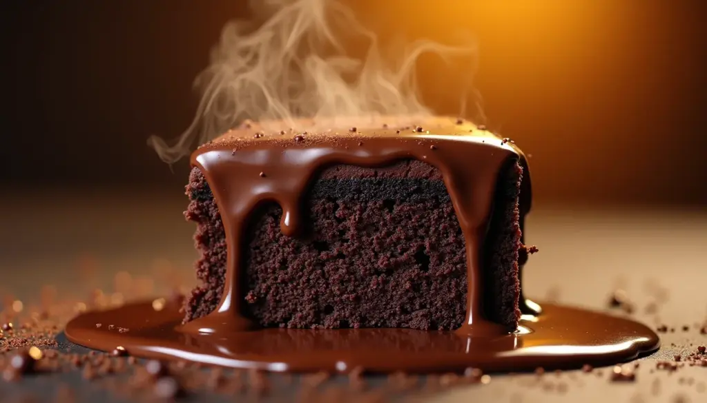 Como se faz um bolo de chocolate molhadinho em 10 minutos