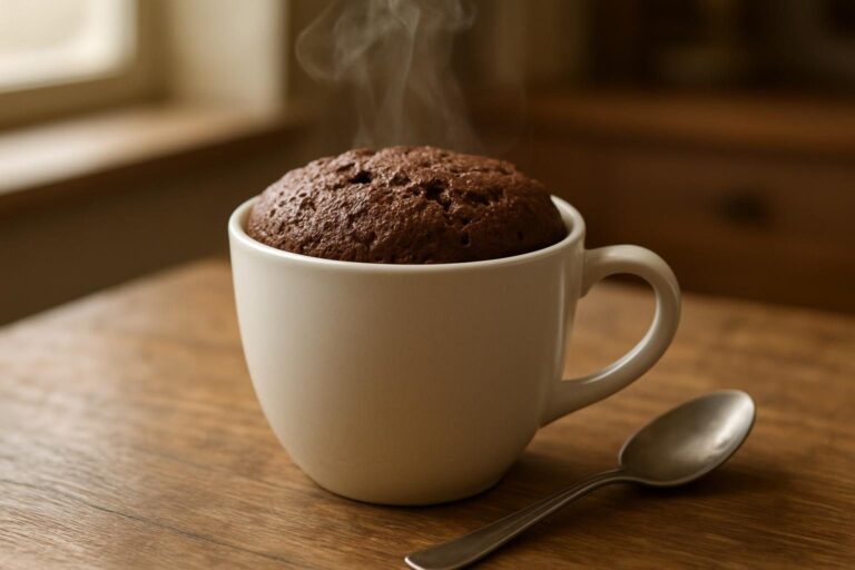 Como que faz bolo de caneca: receita no micro-ondas